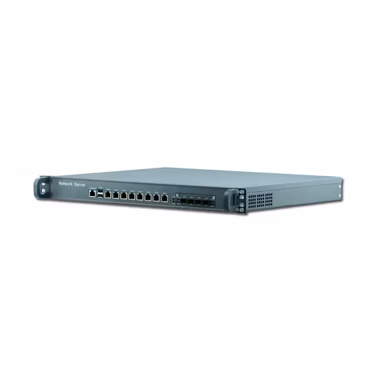 1 U Rack Mount PC Firewall Security Appliance SFP