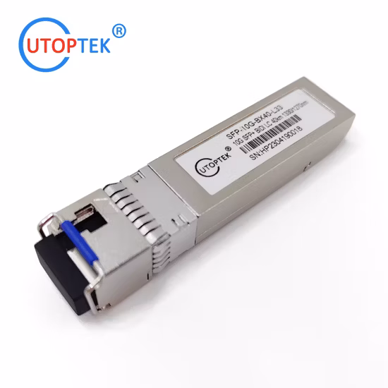 SFP+10g Bidi 40km 1270nm/1330nm Single Mode Single Fiber LC Ddm Transceivers Module SFP 10g Bidi