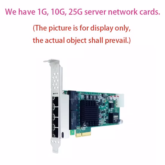 Server Ethernet Card Intel82599 10GB Optical Port Dual Port SFP+Network Card